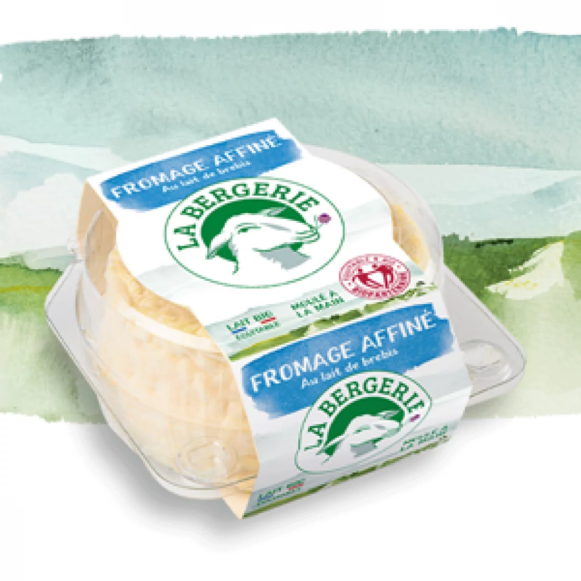 Fromage de Brebis ou Chèvre Affiné 140g La Bergerie/La Chèvrerie