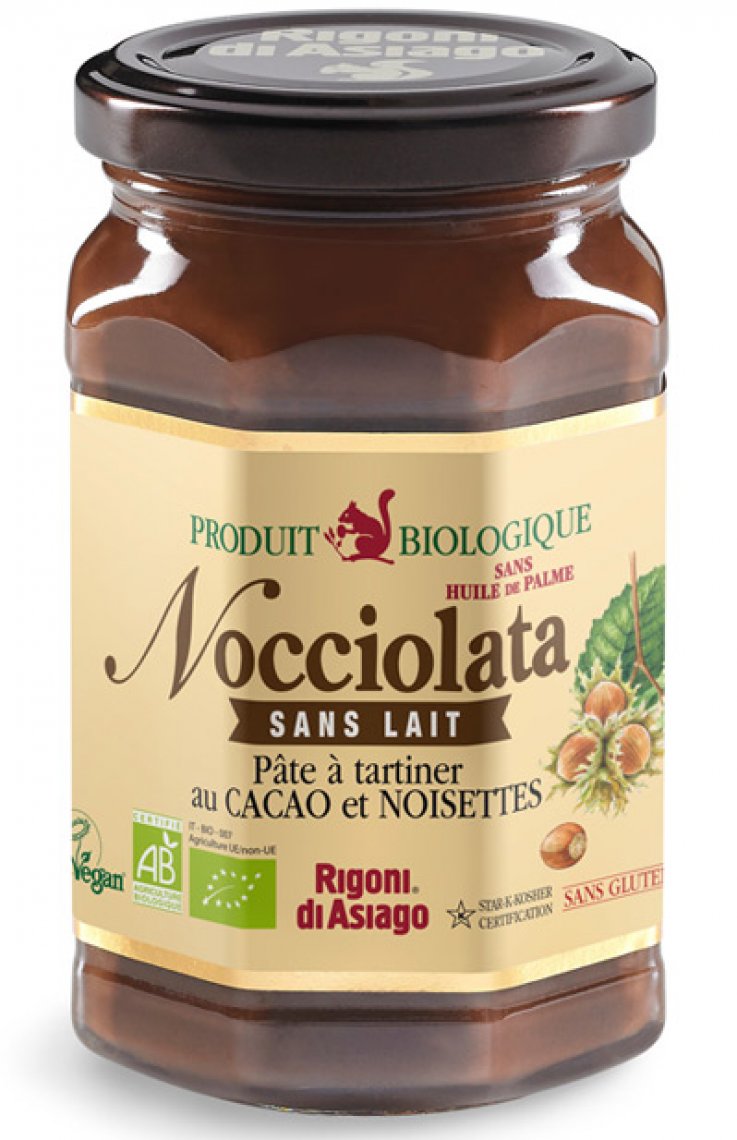 Pâte à Tartiner Nocciolata sans Lait - 700G - Rigoni Di Asiago -