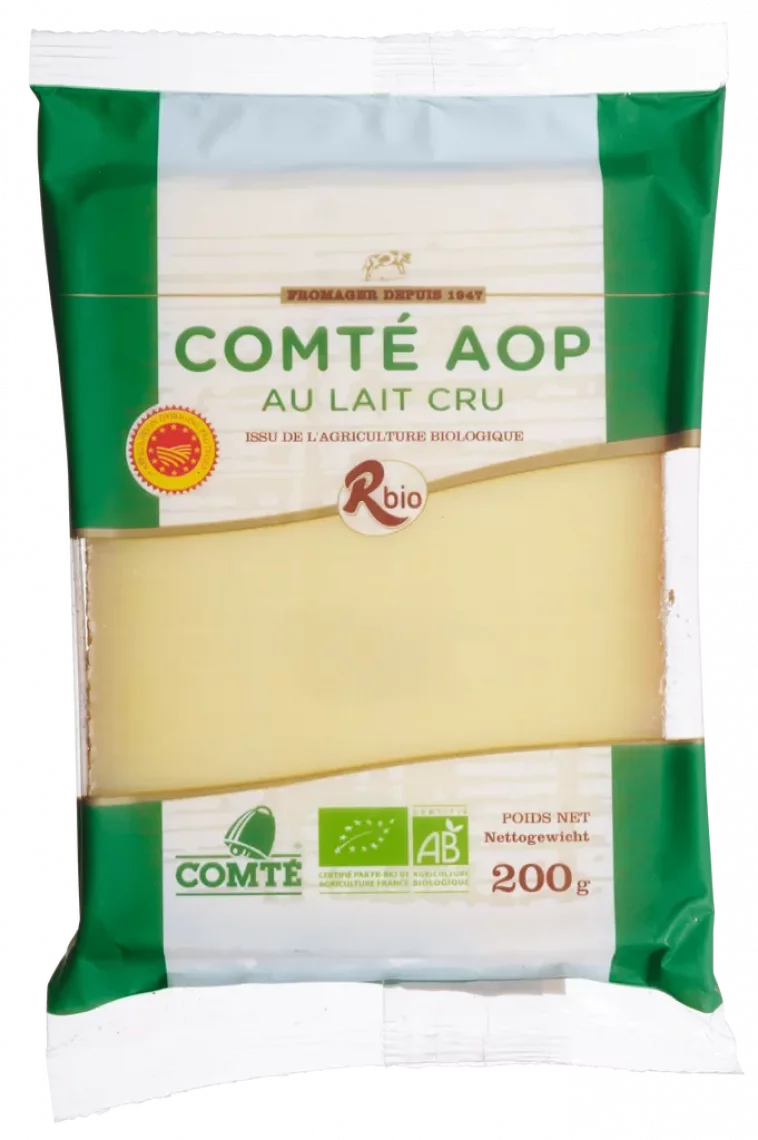 Comt&eacute; Lait Cru Portion ou Rap&eacute; RBIO