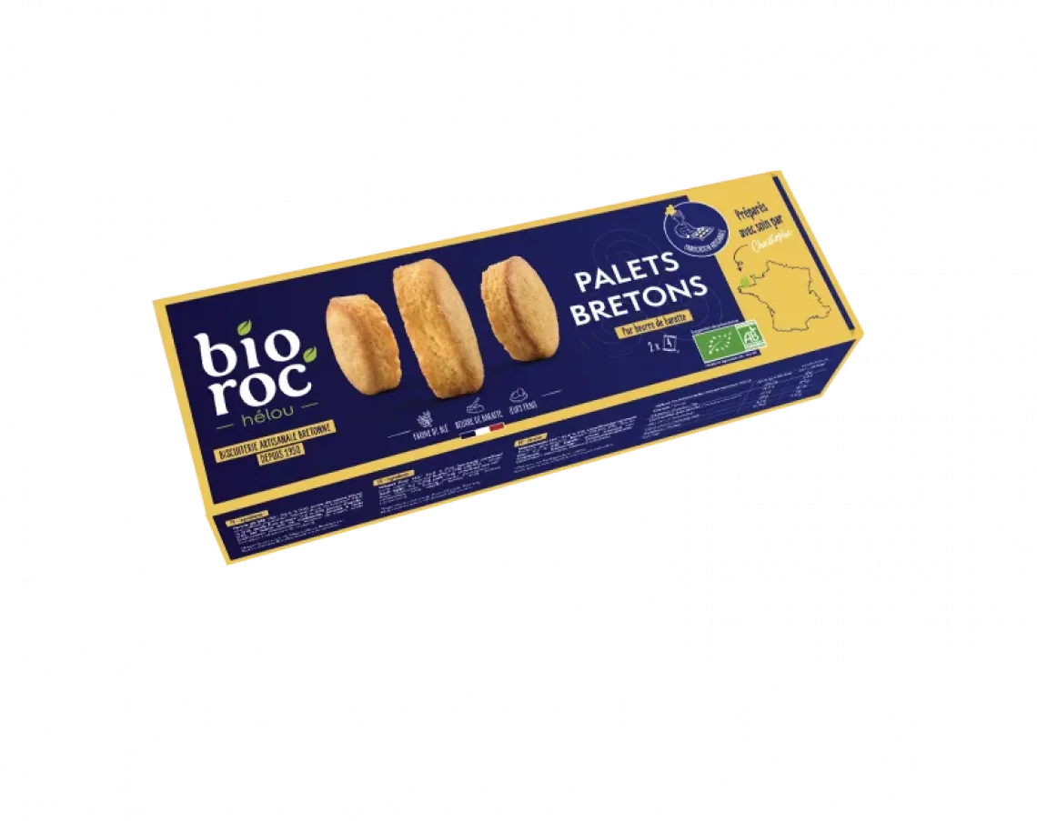 Palets Bretons Pur beurre 130G BioRoc