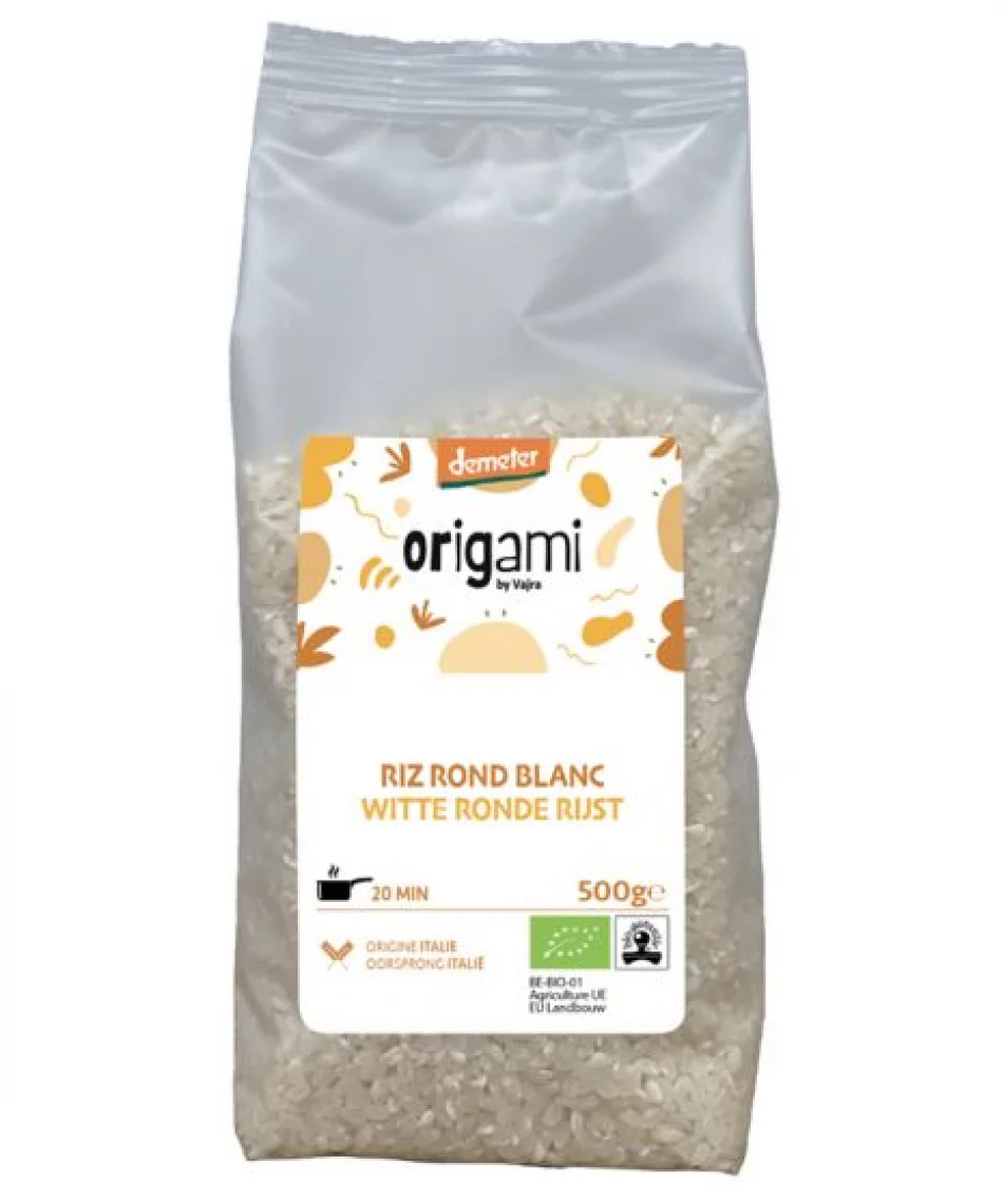 Riz Rond Blanc 500G Origami