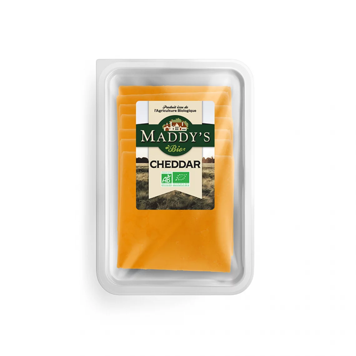 Cheddar Orange en Tranches 150G Maddy's