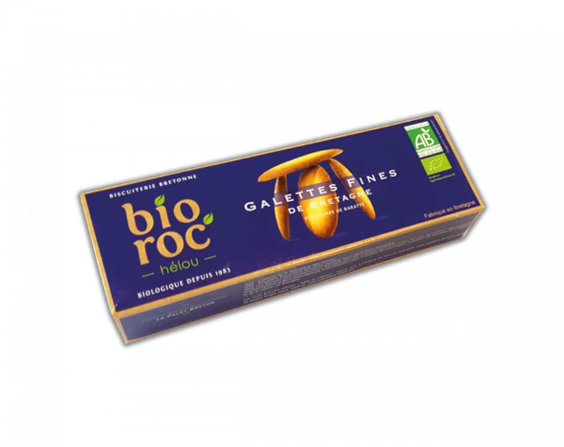 Galettes Fines Pur Beurre 100G Bioroc