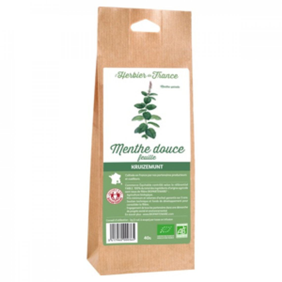 Menthe Douce Vrac - 40G - L'Herbier de France