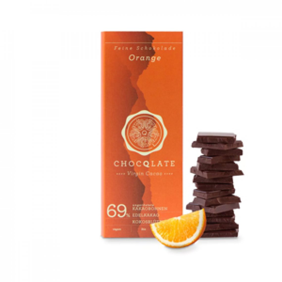 Chocolat 69% Orange - 75G - Chocqlate
