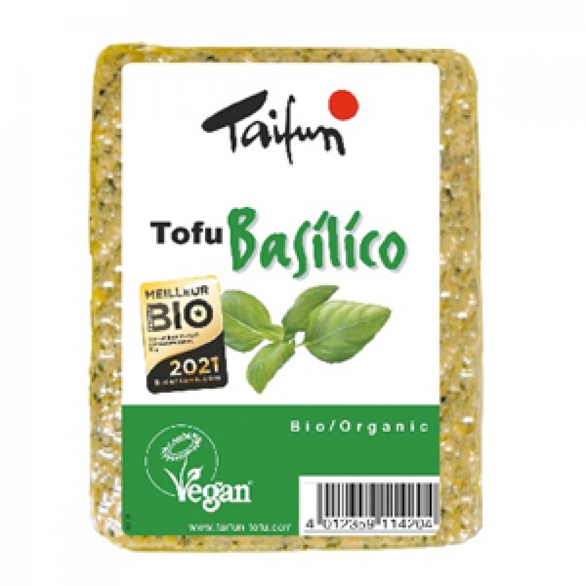 Tofu au Basilic - 200G - Taifun