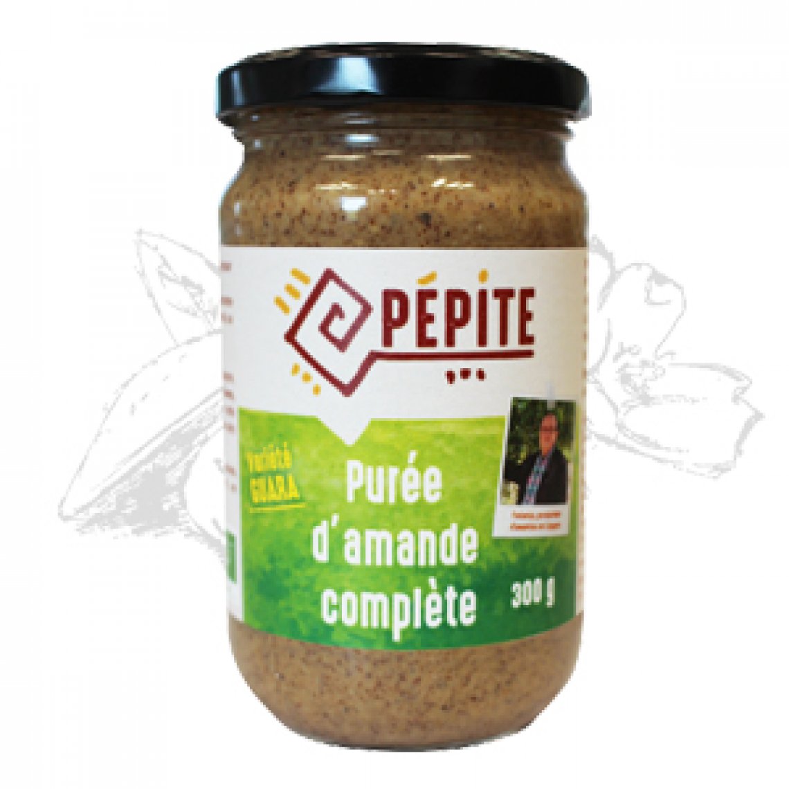 Purée d'Amande Complète -  300G - Pépite