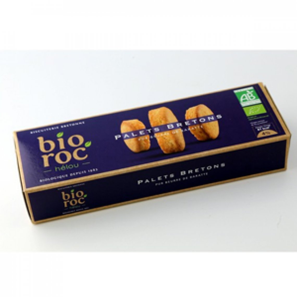 Palets bretons au Pur beurre de baratte 130G Bioroc