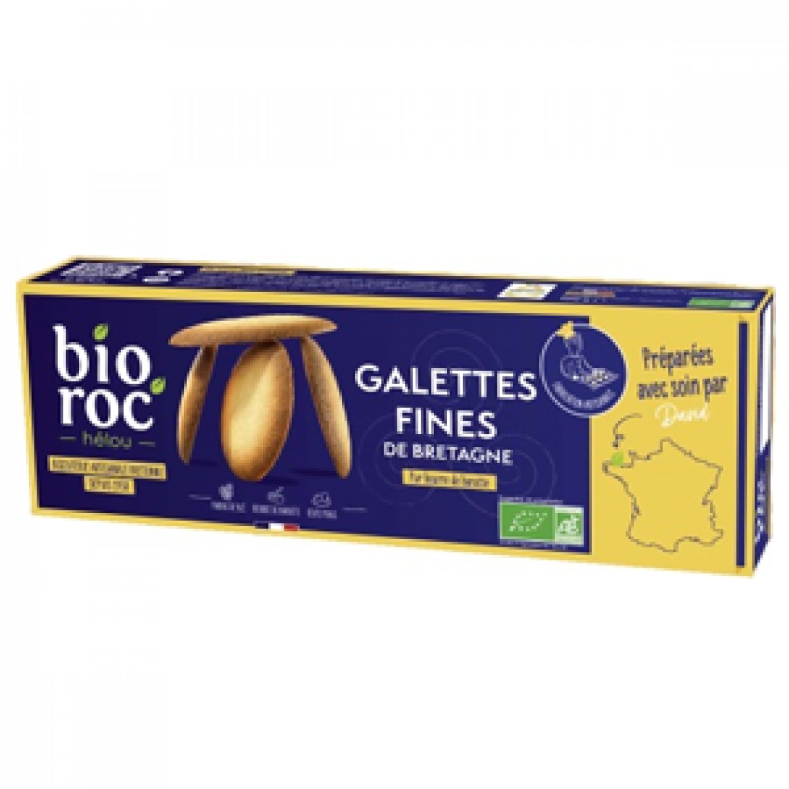 Galettes Fines Pur beurre de baratte 100G Bioroc