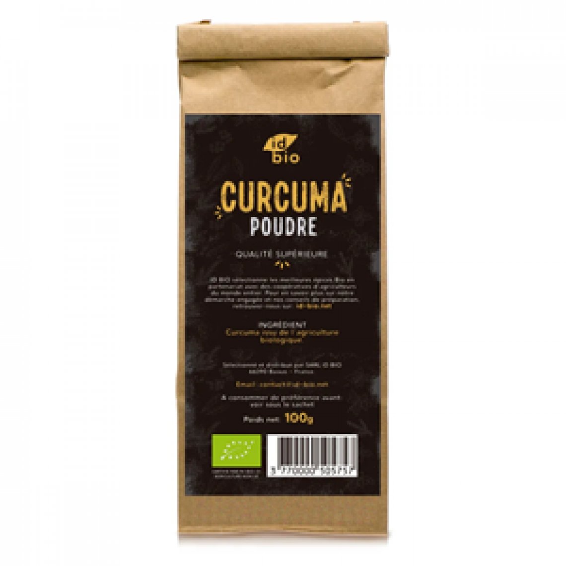 Curcuma Poudre 500G IdBio