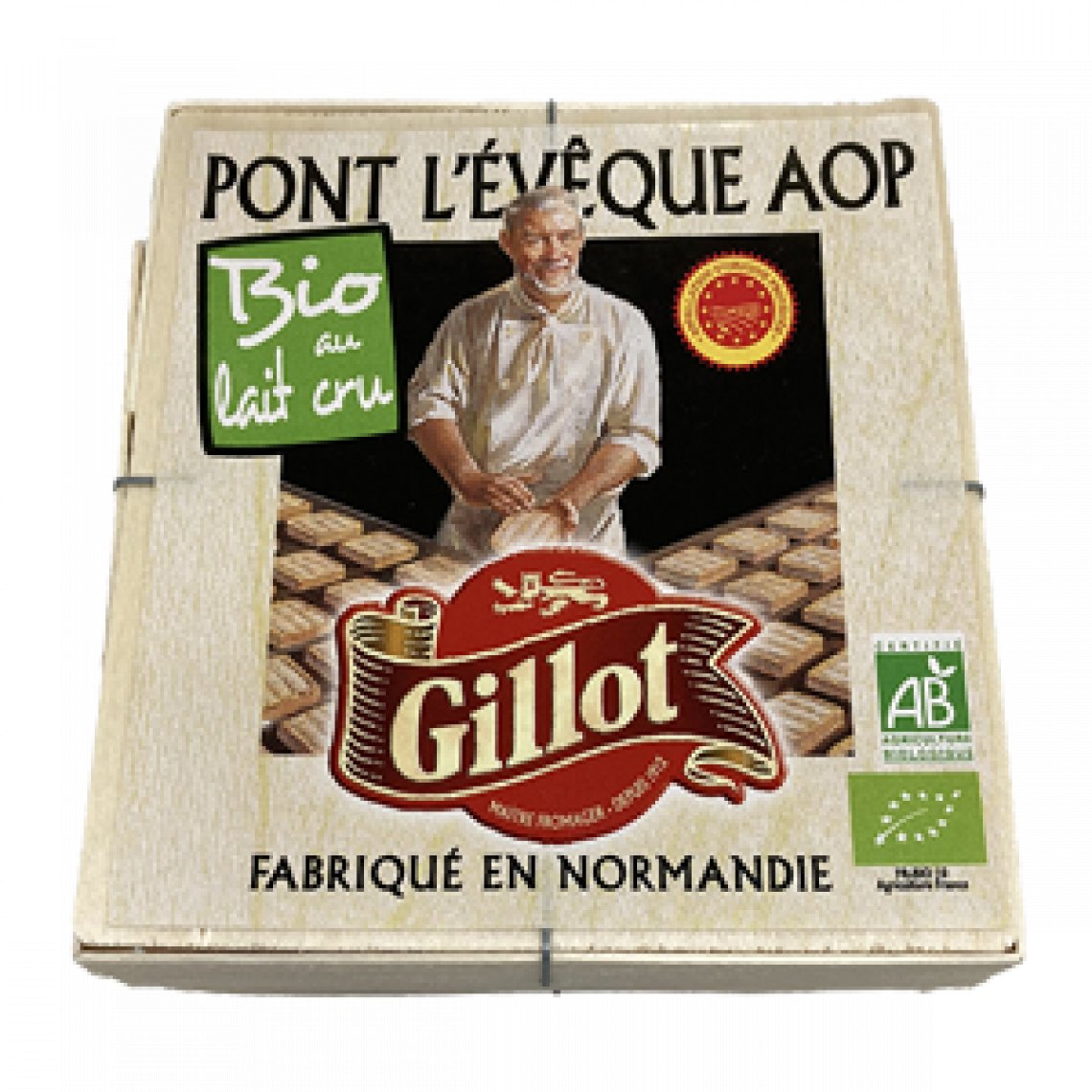 Pont l'Évêque AOP Lait Cru 220G Gillot