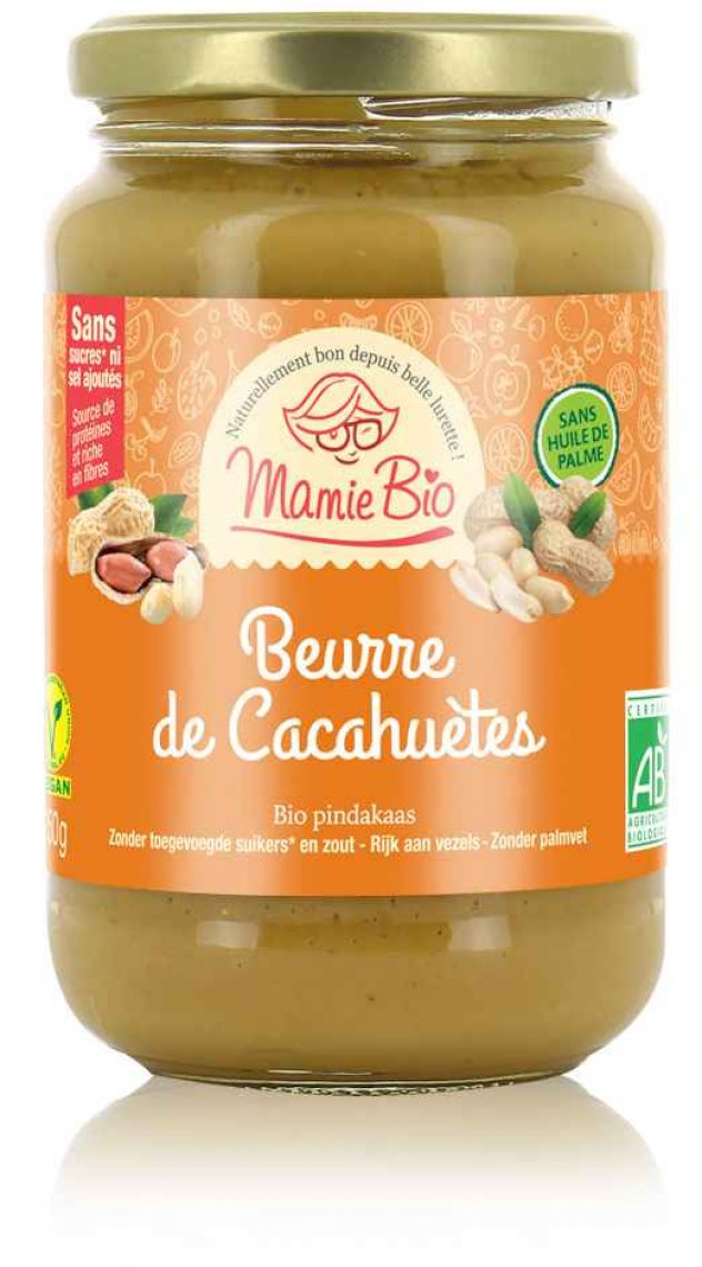 Beurre de Cacahuètes 350G Mamie Bio