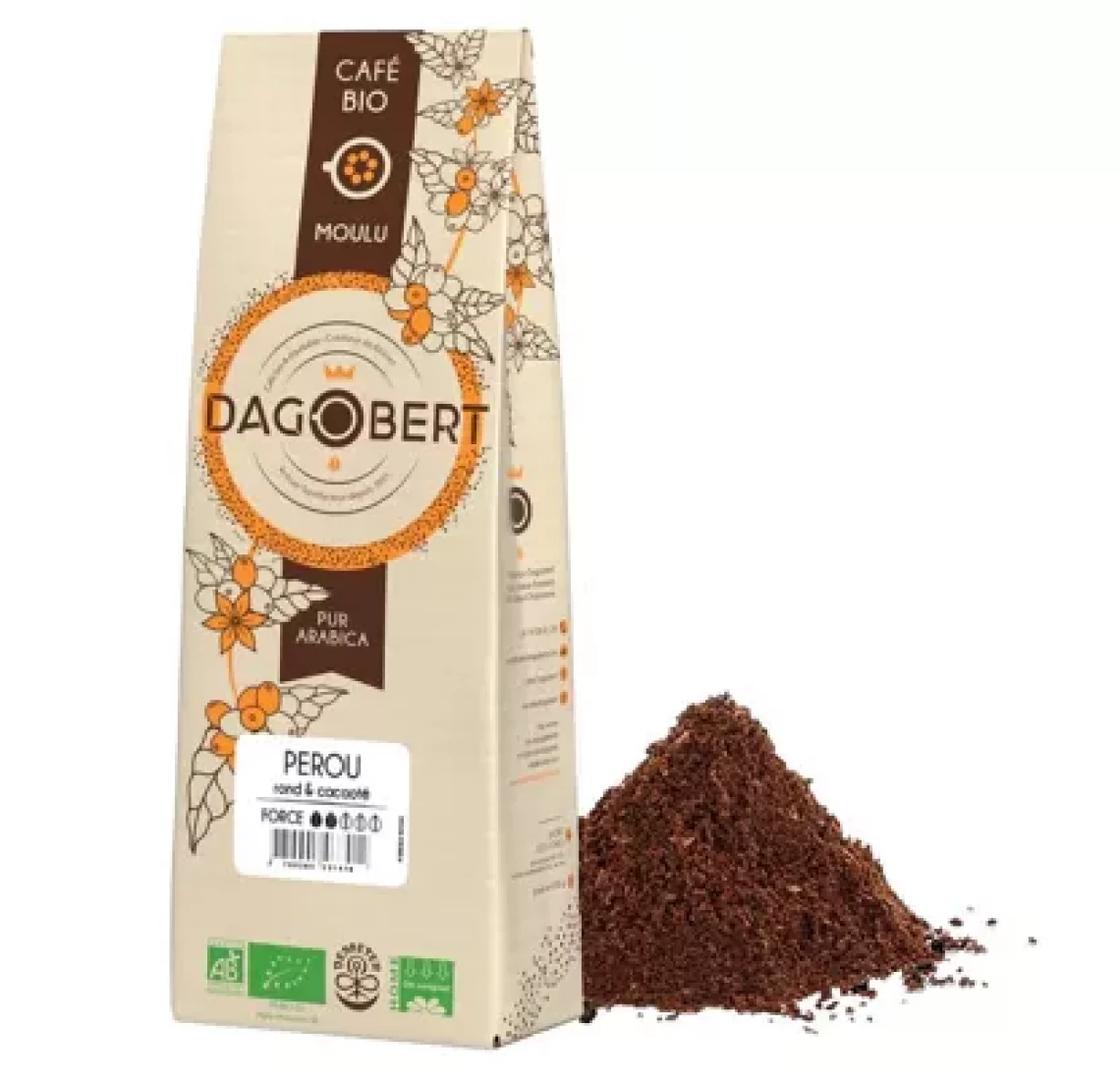 Caf&eacute; P&eacute;rou Moulu Demeter Dagobert