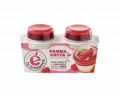 Panna Cotta Coulis Framboise 2x120G La Lemance
