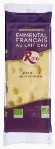 Emmental Portion ou R&acirc;p&eacute; RBIO