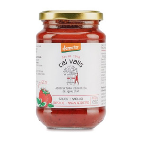 Sauce Tomate Basilic Demeter - 350G - Cal Valls /Biodynamis