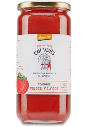 Tomates Pelées Entières Demeter - 660G - Cal Valls