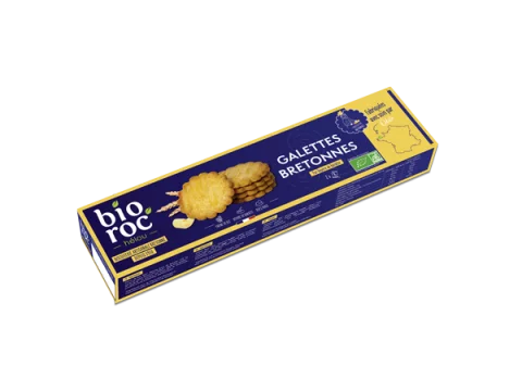 Galettes Bretonnes Pur Beurre 120G Bioroc