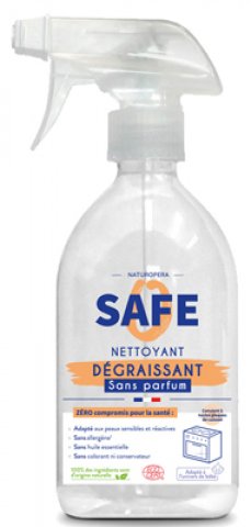 Spray dégraissant sans parfum - 500ml - Safe**