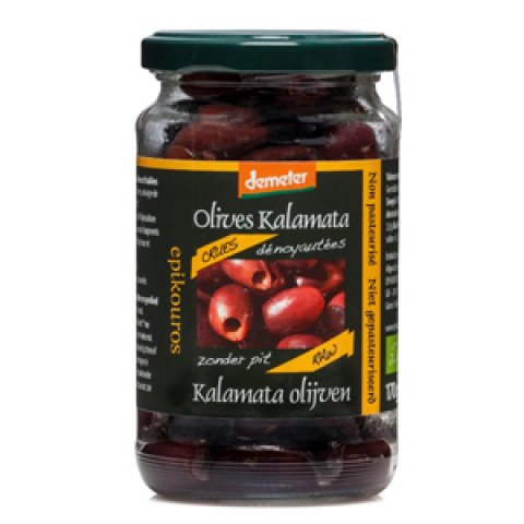 Olive Noire Crue Kalamata Demeter - 3X170g - Epikouros