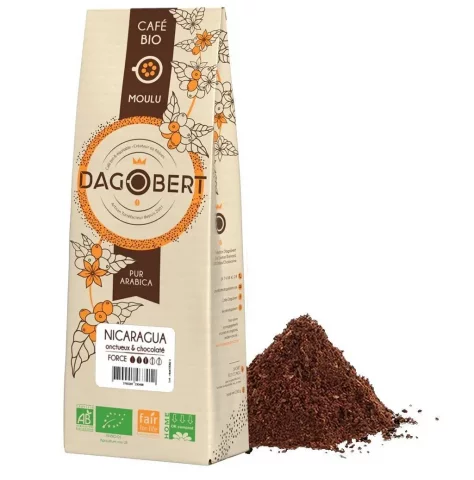 Caf&eacute; Nicaragua Moulu 500G Dagobert