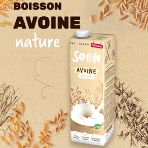 Boisson d'Avoine - 1 litre x 4 - Soon