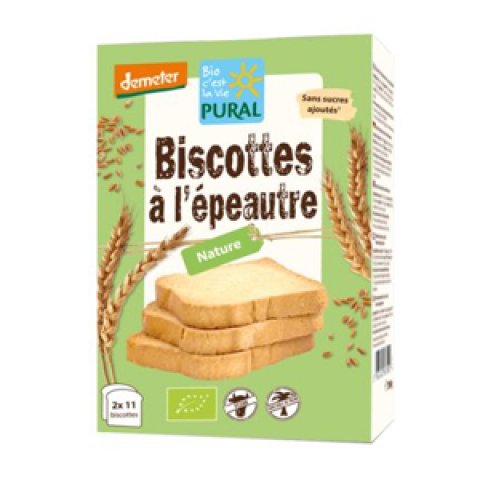 Biscotte Épeautre 200G Pural