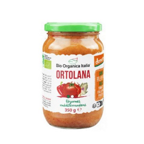 Sauce Tomate et Légumes Méditerranéens 5x350g Bio Organica Italia