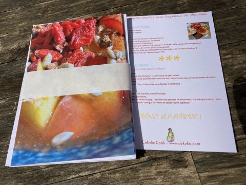 Des Fiches recettes sous forme de Cartes à épingler dans sa cuisine ou à offrir !