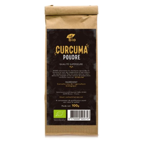 Curcuma Poudre 500G IdBio