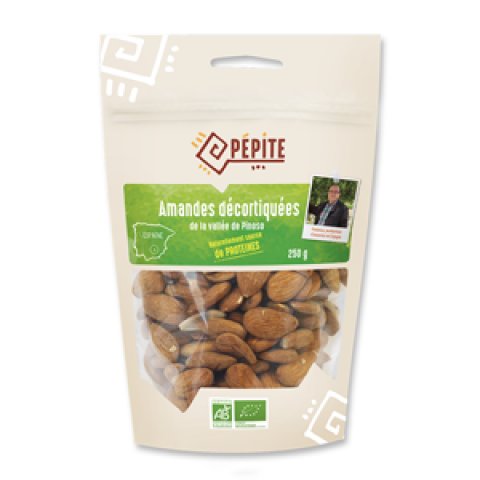 Amandes décortiquées - 250GR - Pépite