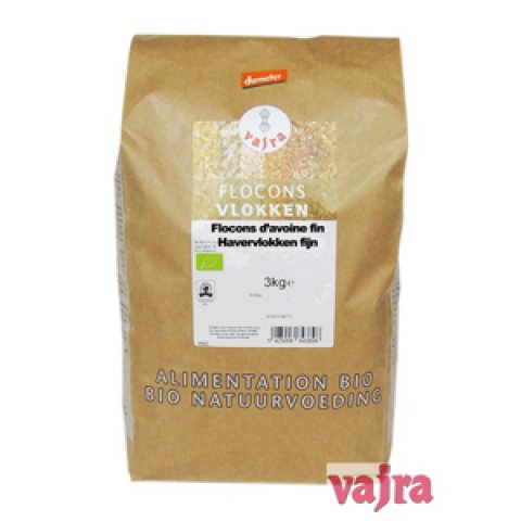Petits Flocons d'Avoine Demeter Bio - 3KG - VAJRA