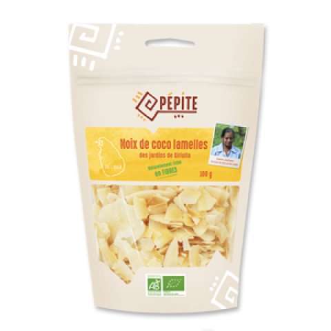 Nois de Coco Lamelles 100G Pépite