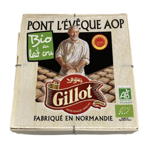 Pont l'Évêque AOP Lait Cru 220G Gillot